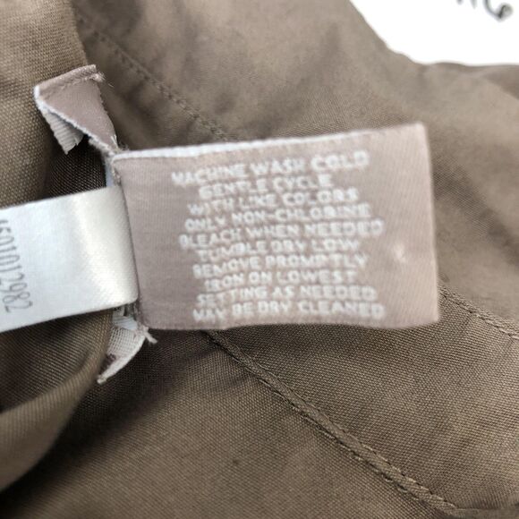 Chicos Shirt Womens 2/L Button Up Long‎ Sleeve Roll Tab Stretch Casual Top - Picture 7 of 8